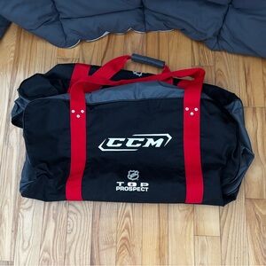 CCM Black Duffel Bag